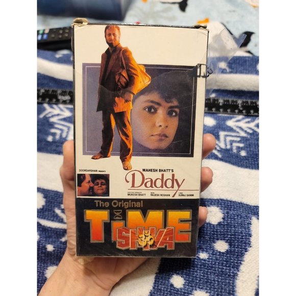 Daddy 1989 Tv Movie Bollywood Vhs Anupam Kher Pooja Bhatt